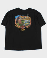 Vintage Harley Davidson Badlands Alberta Crewneck T-Shirt - XXL