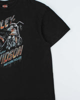 Vintage Harley Davidson Badlands Alberta Crewneck T-Shirt - XXL