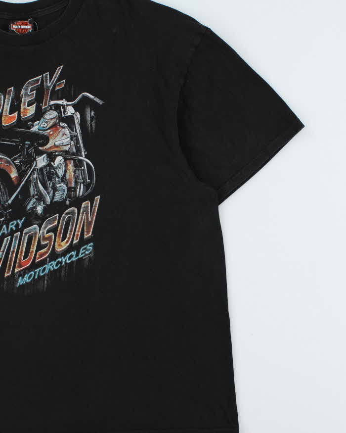 Vintage Harley Davidson Badlands Alberta Crewneck T-Shirt - XXL