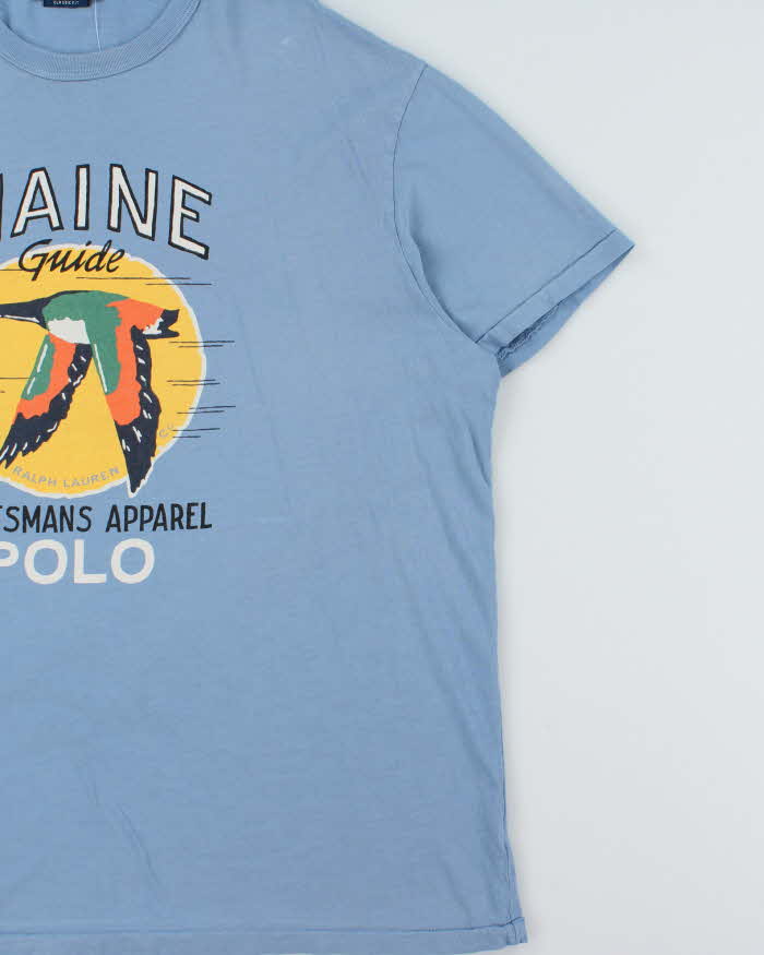 Vintage Polo Ralph Lauren Sportsman Maine Crewneck T-Shirt - XXL