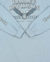 Vintage 2003 Harley Davidson Zion Utah Long Sleeve Crewneck T-Shirt - XL