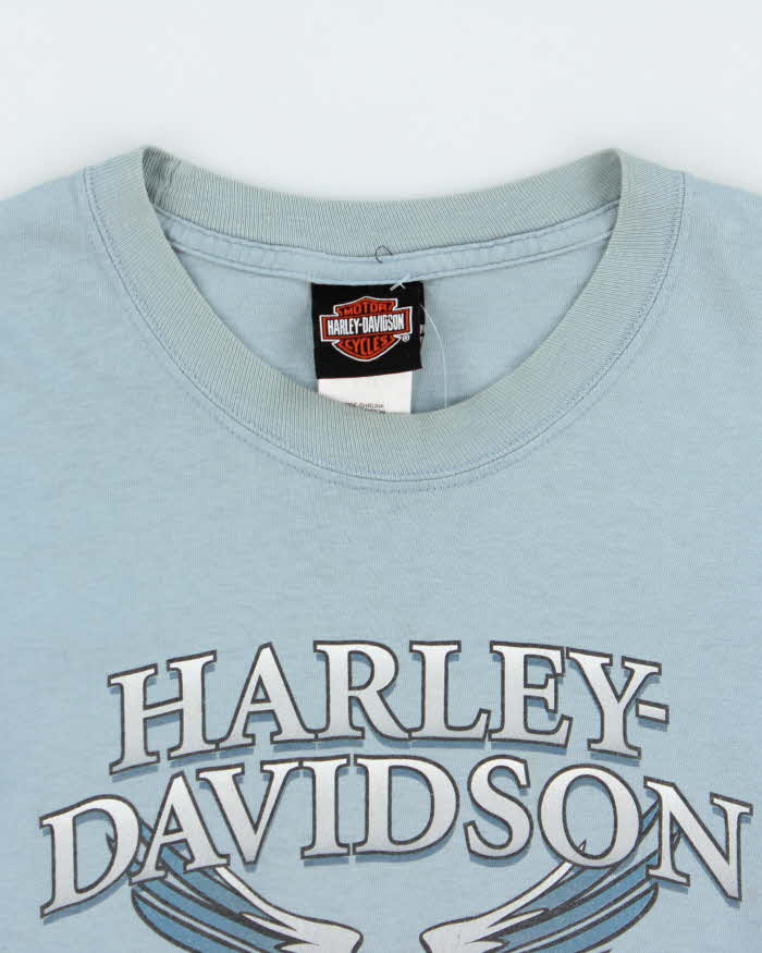 Vintage 2003 Harley Davidson Zion Utah Long Sleeve Crewneck T-Shirt - XL