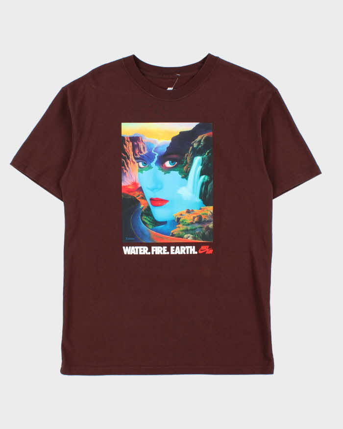 Nike Air Jim Warren Mother Nature Graphic Crewneck T-Shirt - S
