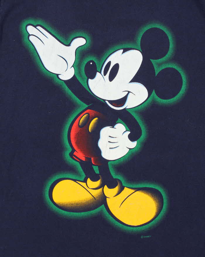 Vintage 1990s Disney Mickey Unlimited Sleeveless T-Shirt - L