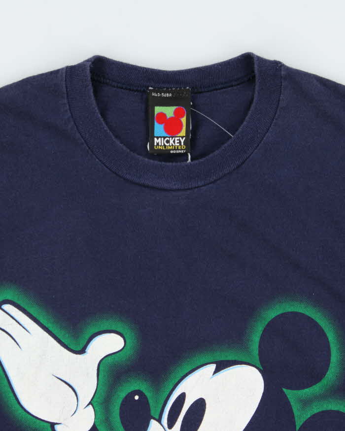 Vintage 1990s Disney Mickey Unlimited Sleeveless T-Shirt - L