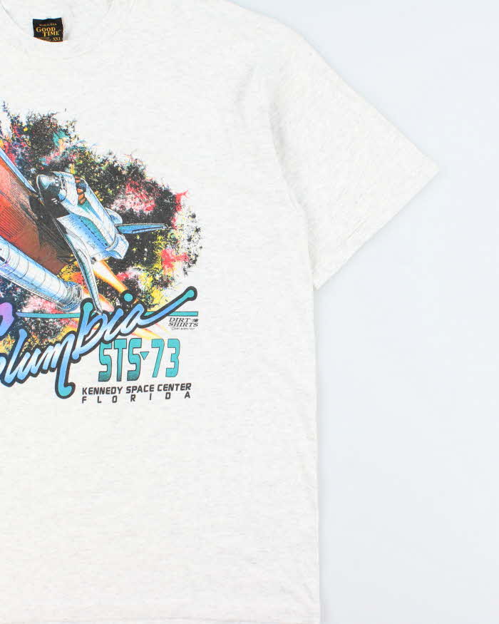 Vintage 1993 Good Time Dirt Shirts Made In USA Kennedy Space Center T-Shirt - XXL