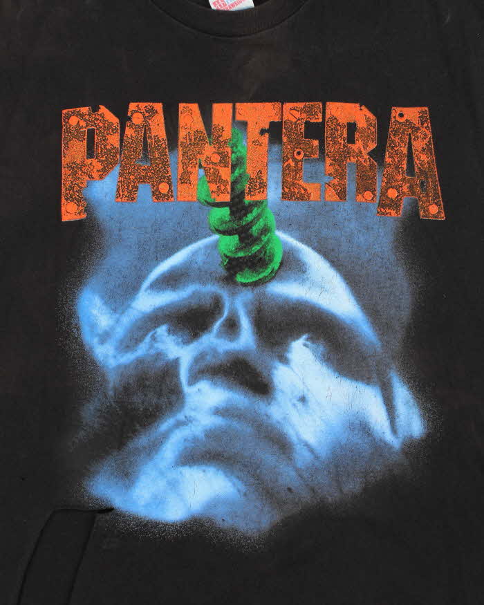 Vintage 1994 Pantera 'Far Beyond Driven' Tour Hanes Ultraweight Distressed Sleeveless Single Stitch Crewneck T-Shirt - XL