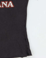 Vintage 1986 Harley Davidson FT. Wayne Customised Crewneck T-Shirt - XS