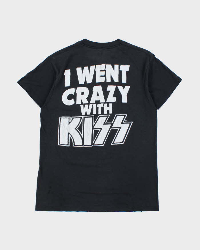Vintage 1988 KISS 'Crazy Nights' Screen Stars Single Stitch Crewneck T-Shirt - L