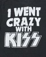 Vintage 1988 KISS 'Crazy Nights' Screen Stars Single Stitch Crewneck T-Shirt - L