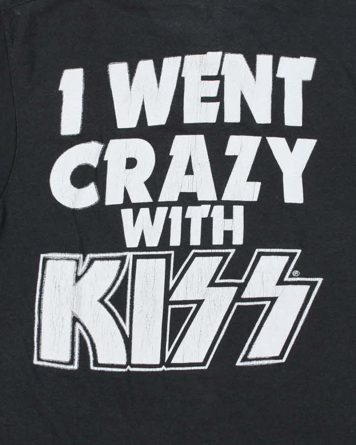 Vintage 1988 KISS 'Crazy Nights' Screen Stars Single Stitch Crewneck T-Shirt - L