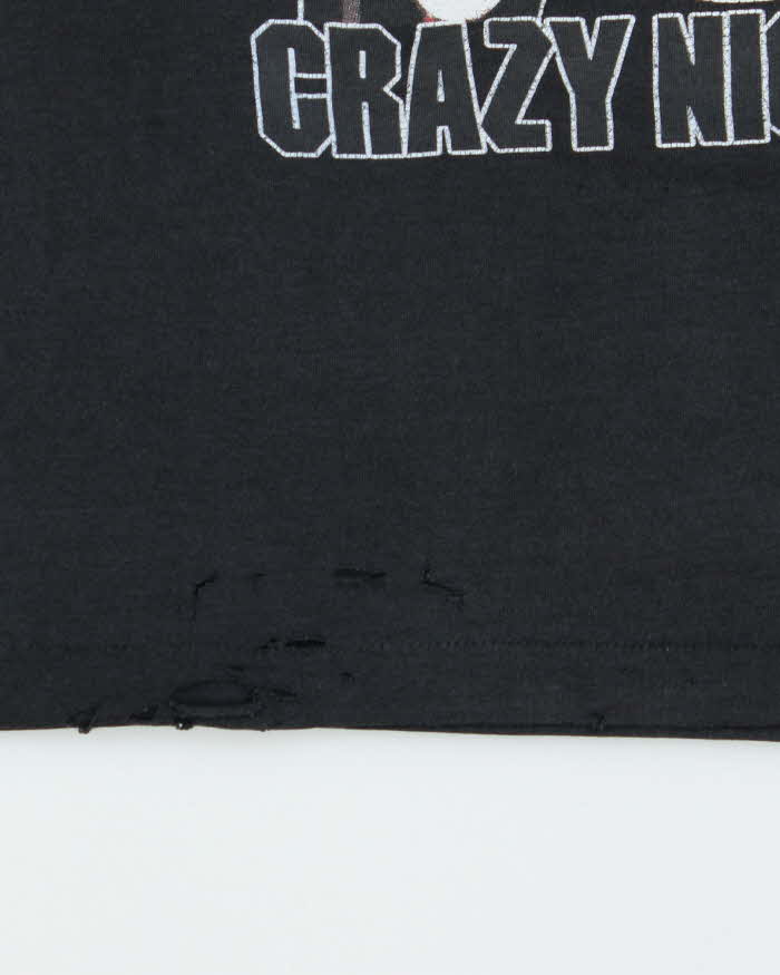 Vintage 1988 KISS 'Crazy Nights' Screen Stars Single Stitch Crewneck T-Shirt - L