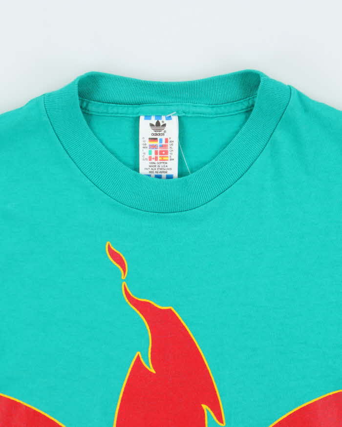 Vintage 1992 Adidas Originals Barcelona Olympics Crewneck T-Shirt - L