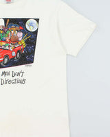 Vintage 1993 Oneita Power-T Moench Made In USA Single Stitch Crewneck T-Shirt - L