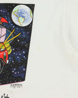 Vintage 1993 Oneita Power-T Moench Made In USA Single Stitch Crewneck T-Shirt - L