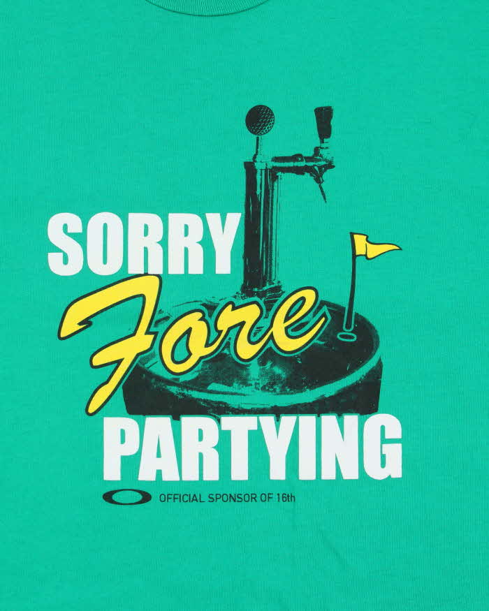 Vintage Oakley Golf Crewneck T-shirt - XL