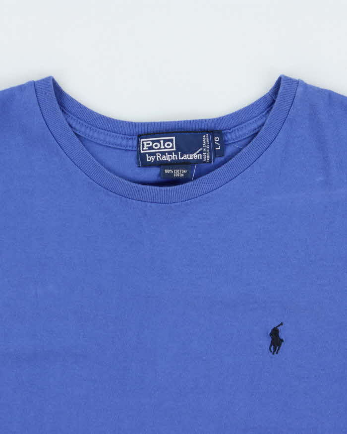 Vintage Y2K 00s Polo Ralph Lauren Crewneck T-Shirt - L