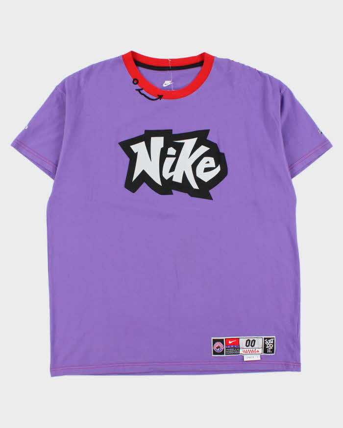 Vintage Nike Freestyle Embroidered Crewneck T-Shirt - XL