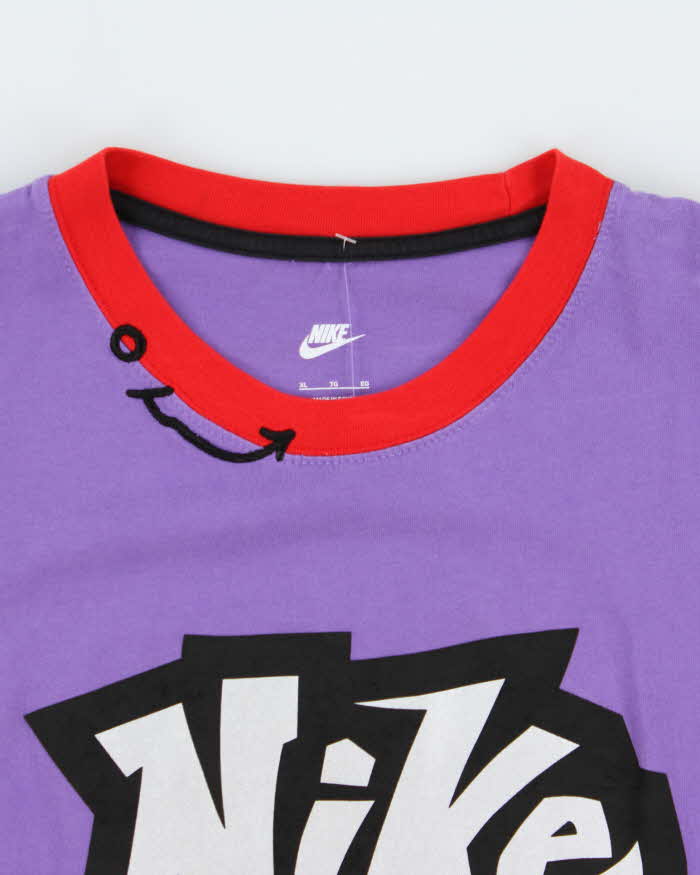 Vintage Nike Freestyle Embroidered Crewneck T-Shirt - XL