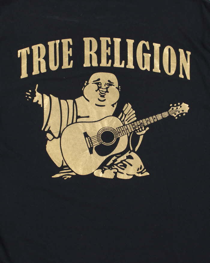 Vintage True Religion Big Buddha Crewneck T-Shirt - M