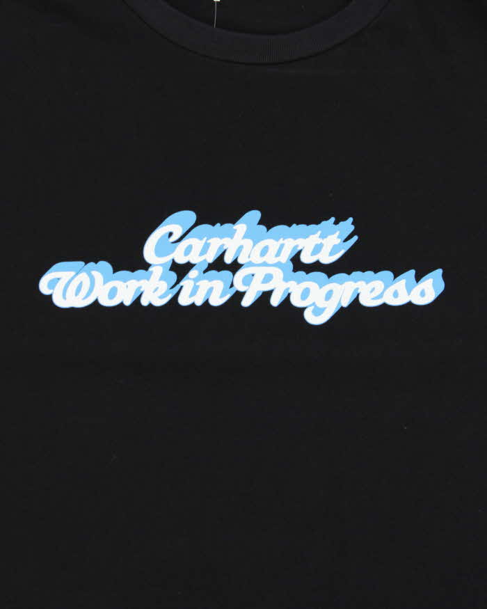 Vintage Carhartt WIP Block Script Crewneck T-Shirt - L