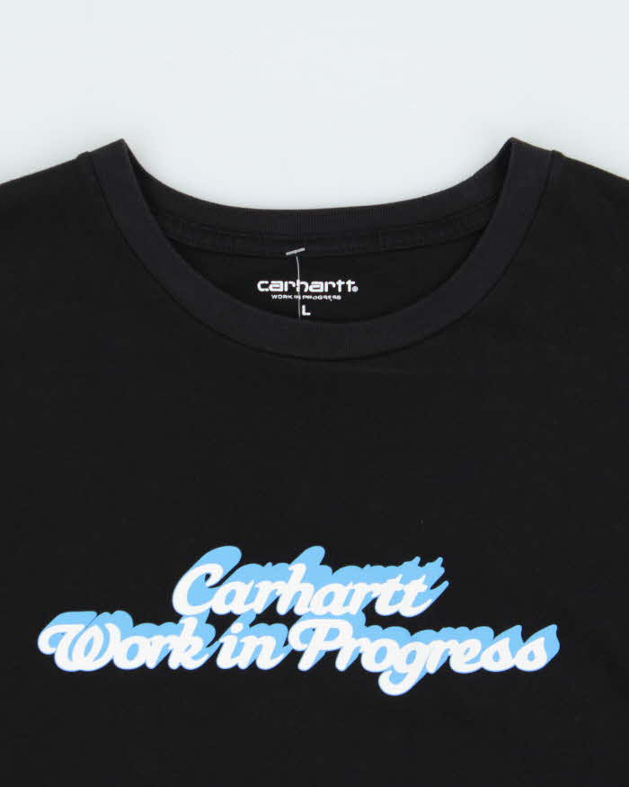 Vintage Carhartt WIP Block Script Crewneck T-Shirt - L