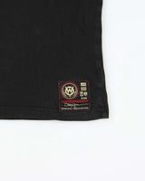 Vintage Y2K 00s Wornstar USA Crewneck Biker T-Shirt - L