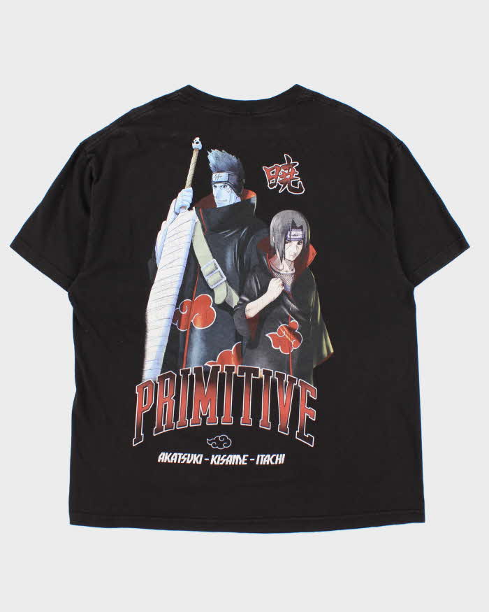 Vintage Y2K 2007 Primative x Naruto Akatsuki Crewneck T-Shirt - XL