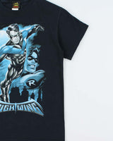 Vintage Batman Nightwing Gildan Graphic Crewneck T-Shirt - S