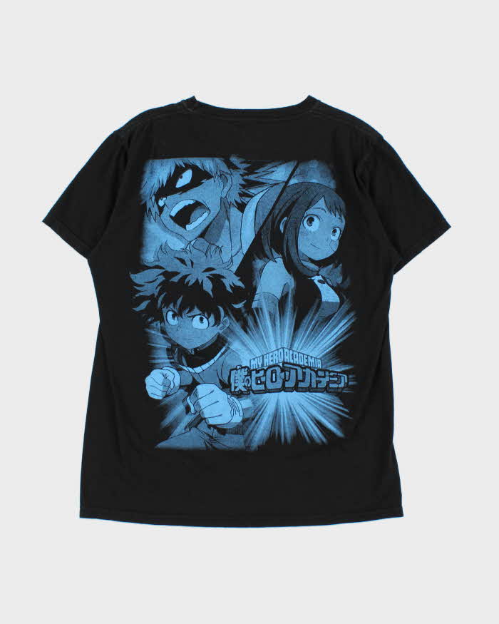 Vintage My Hero Academia Graphic Crewneck T-Shirt - L