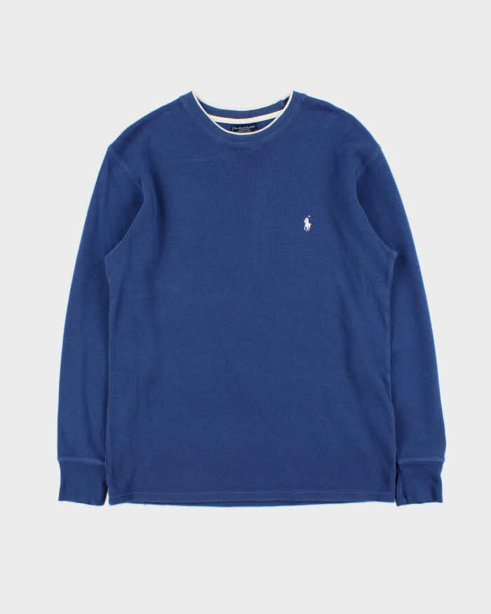 Vintage Polo Ralph Lauren Long Sleeve Waffle T-shirt - M