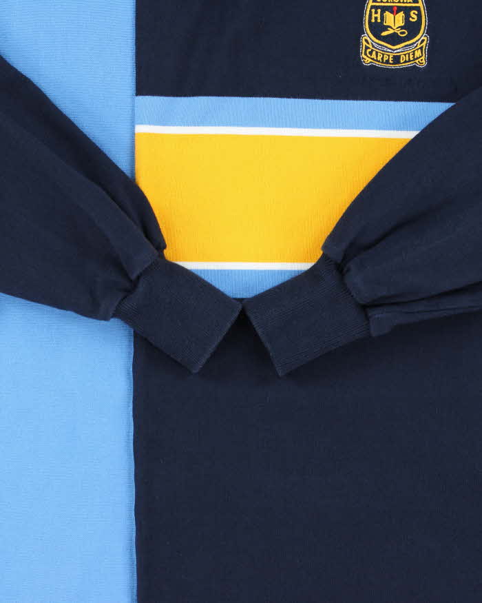 Vintage 00s Tsunami Long Sleeve Polo Shirt - M