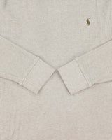 Vintage Polo Ralph Lauren Classic Fit Long Sleeve Waffle T-Shirt - XXL