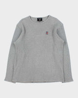 Vintage Y2K 00s Polo Jeans Ralph Lauren Long Sleeve Waffle T-Shirt - XL