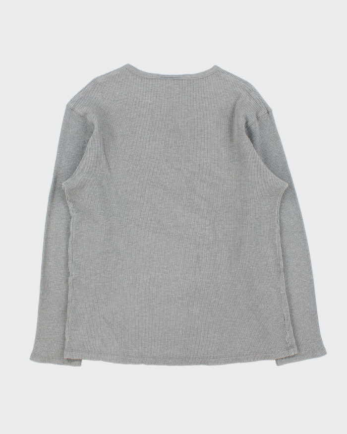 Vintage Y2K 00s Polo Jeans Ralph Lauren Long Sleeve Waffle T-Shirt - XL