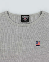 Vintage Y2K 00s Polo Jeans Ralph Lauren Long Sleeve Waffle T-Shirt - XL