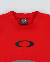 Vintage Y2K 00s Oakley Two-Tone Long Sleeve Active T-Shirt - XL