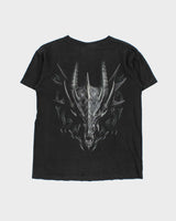 Vintage 1990s Wild Single Stitch Dragon Crewneck T-Shirt - M