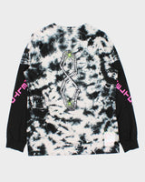 SS2020 Diesel Tie-Dye Meltdownn Long Sleeve Crewneck T-Shirt - S