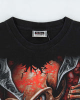Vintage Y2K 00s The Roxx 'Power Plus' Skeleton Long Sleeve Crewneck T-Shirt - XXL