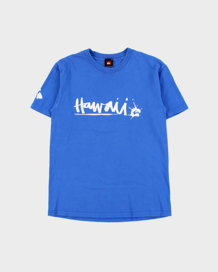 Vintage Y2K 00s Quiksilver Hawaii Crewneck T-Shirt - S