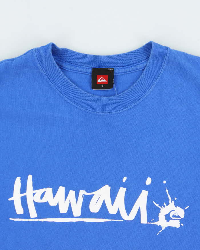 Vintage Y2K 00s Quiksilver Hawaii Crewneck T-Shirt - S