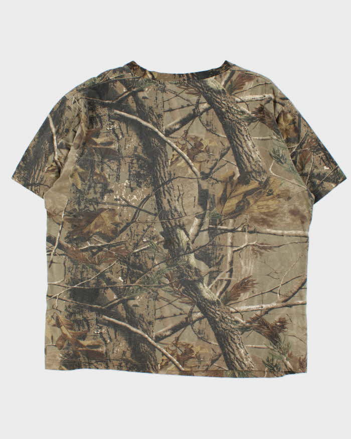 Vintage Y2K 00s Team Realtree Camo Crewneck T-Shirt - XL
