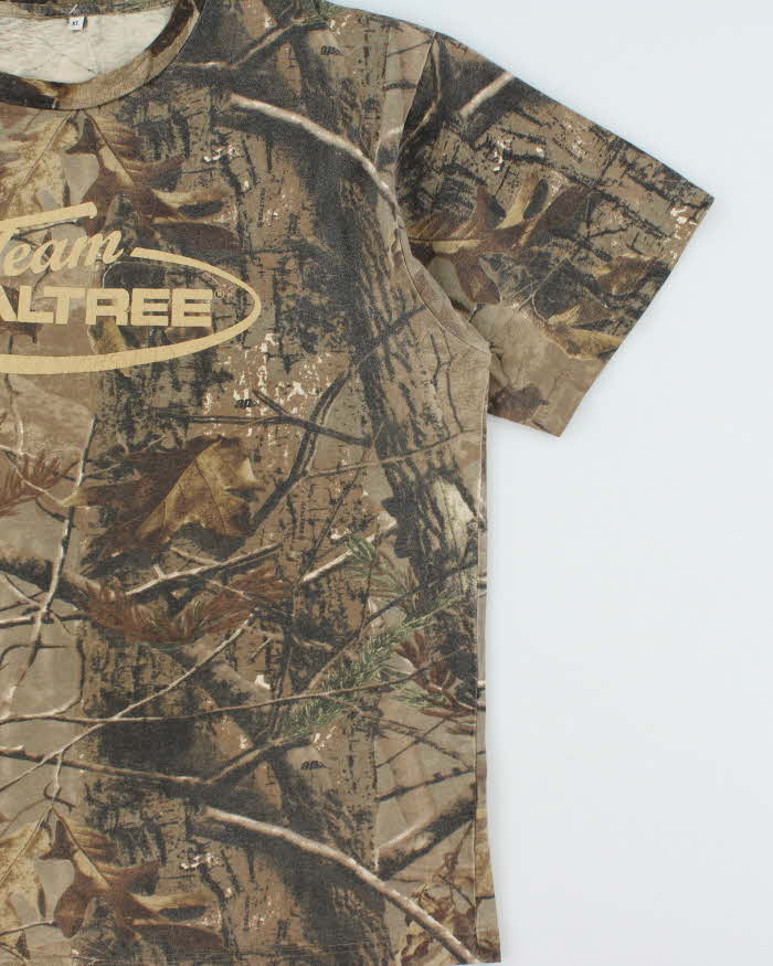 Vintage Y2K 00s Team Realtree Camo Crewneck T-Shirt - XL