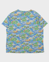 Vintage Polo Ralph Lauren Hawaiian Classic Fit Crewneck Pocket T-Shirt - XL