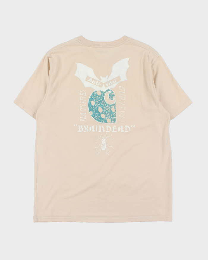 Vintage Carhartt WIP x Brain Dead Anti Viral Crewneck Pocket T-Shirt - L