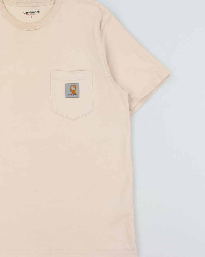 Vintage Carhartt WIP x Brain Dead Anti Viral Crewneck Pocket T-Shirt - L