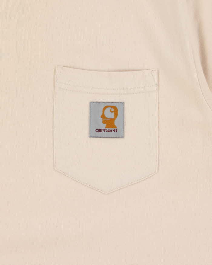 Vintage Carhartt WIP x Brain Dead Anti Viral Crewneck Pocket T-Shirt - L