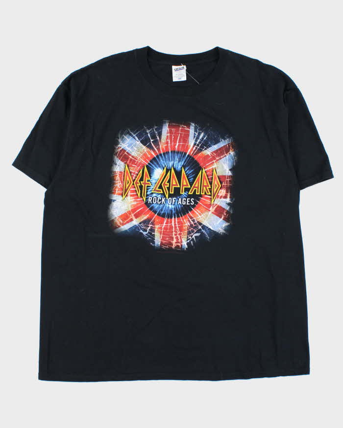 Vintage Anvil Def Leppard Rock Of Ages 2005 Tour Crewneck T-Shirt - XXL