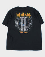 Vintage Anvil Def Leppard Rock Of Ages 2005 Tour Crewneck T-Shirt - XXL